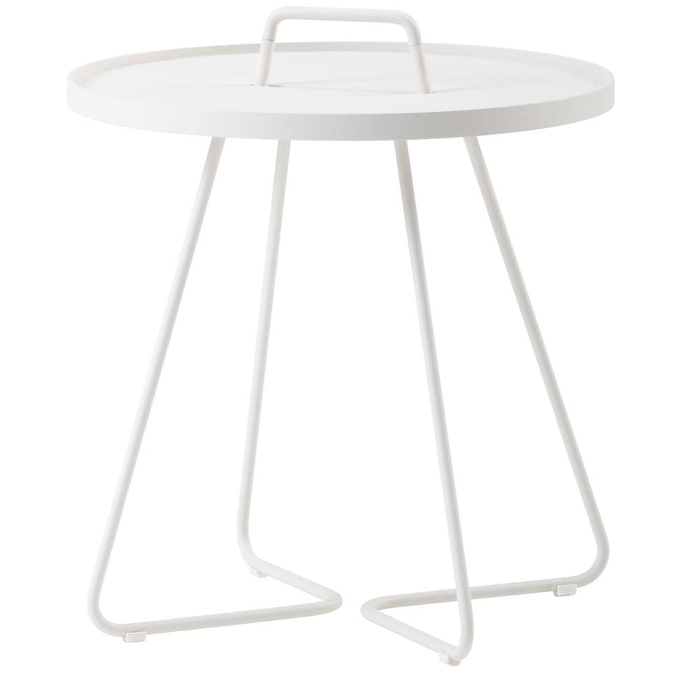 Cane-Line On-the-move Bijzettafel LØ52 Wit