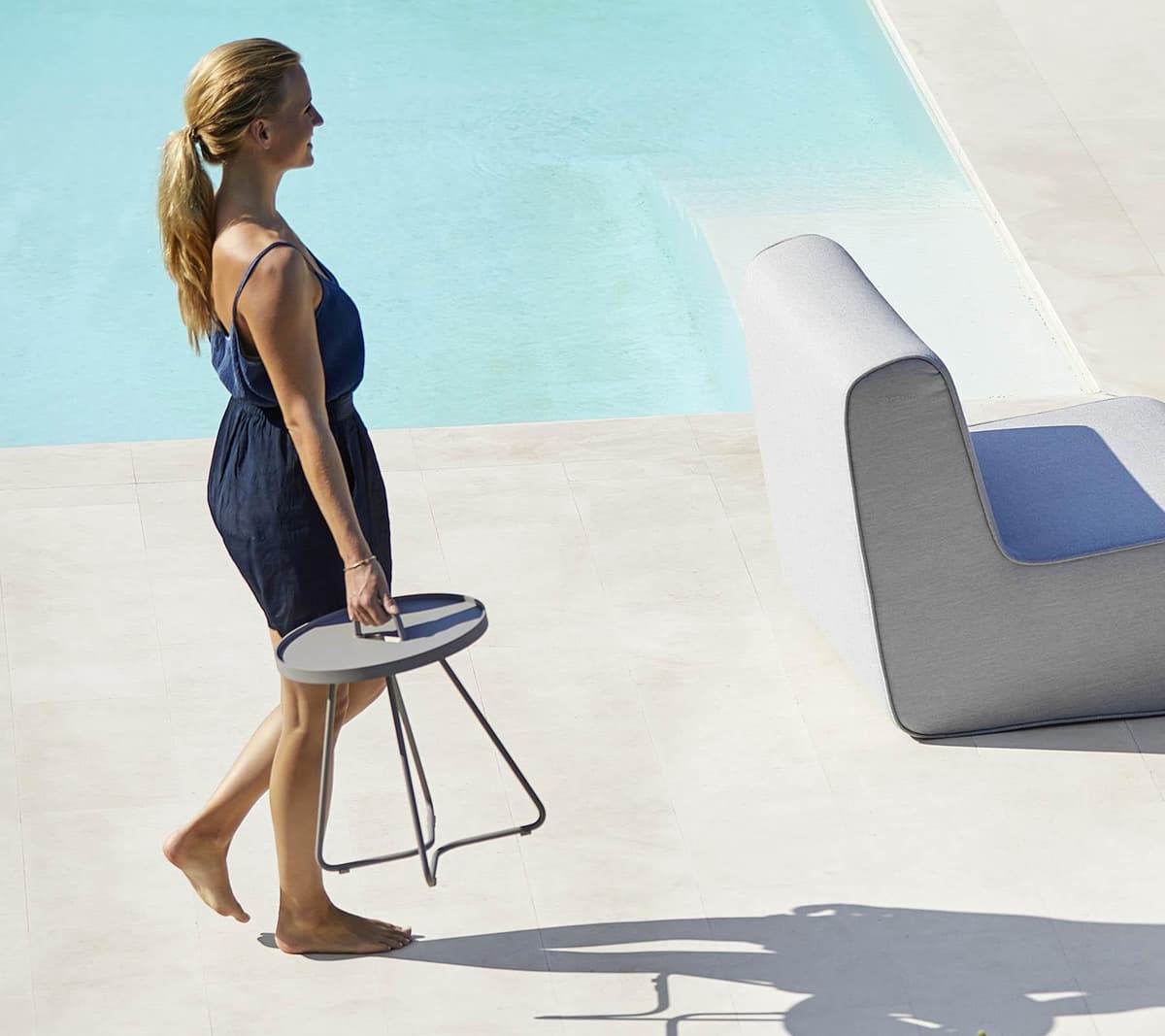 Cane-Line On-the-move Bijzettafel SØ44 Zwart thumbnail 4