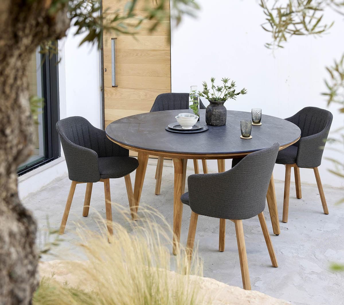 Cane-Line Rugkussen Voor Choice Tuinstoel Zwart,Cane-line Natté thumbnail 2