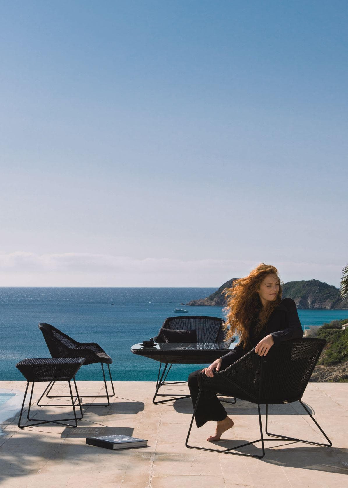 Cane-Line Zitkussen Voor Breeze Fauteuil Black thumbnail 4