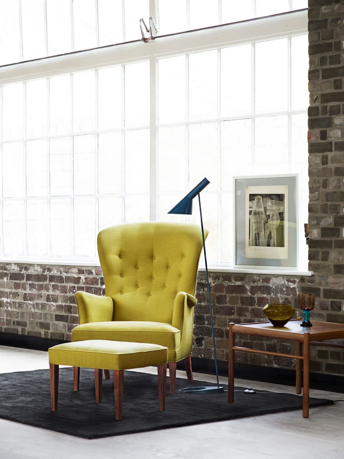 Carl Hansen&Son FH420 Heritage Voetenbank Remix 612 Geolied Eiken thumbnail 4