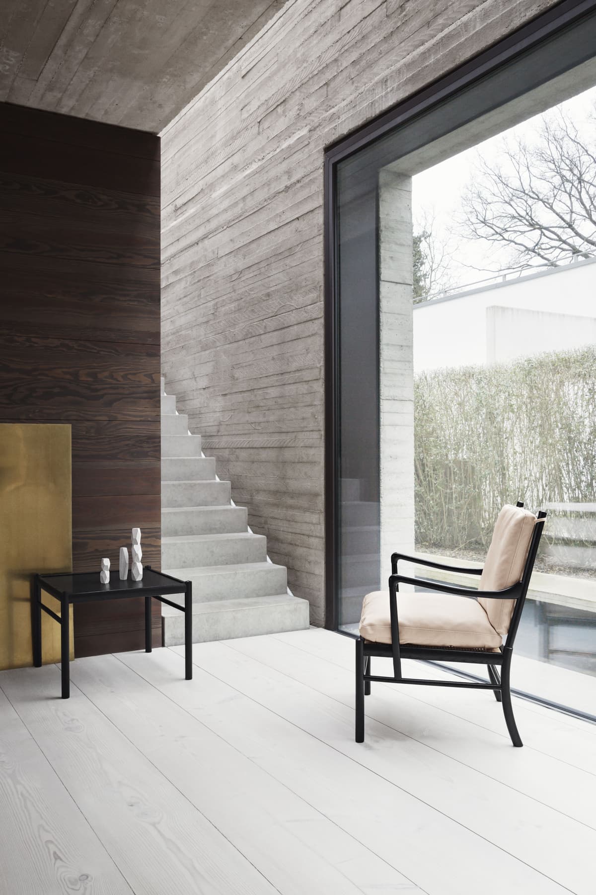 Carl Hansen&Son OW449 Colonial Salontafel 60x60 Zwart Eiken thumbnail 4