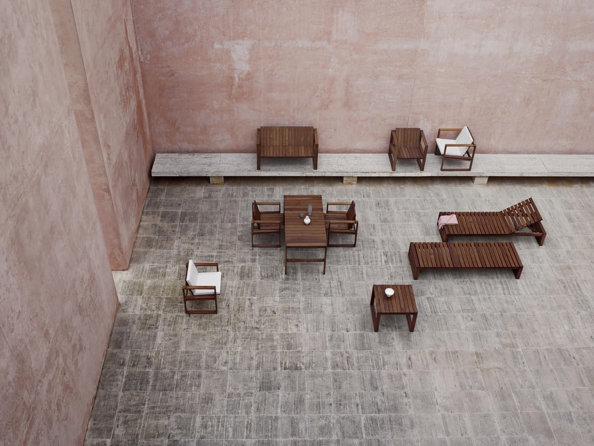 Carl Hansen&Son BK14 Indoor-outdoor Ligstoel Naturel thumbnail 3