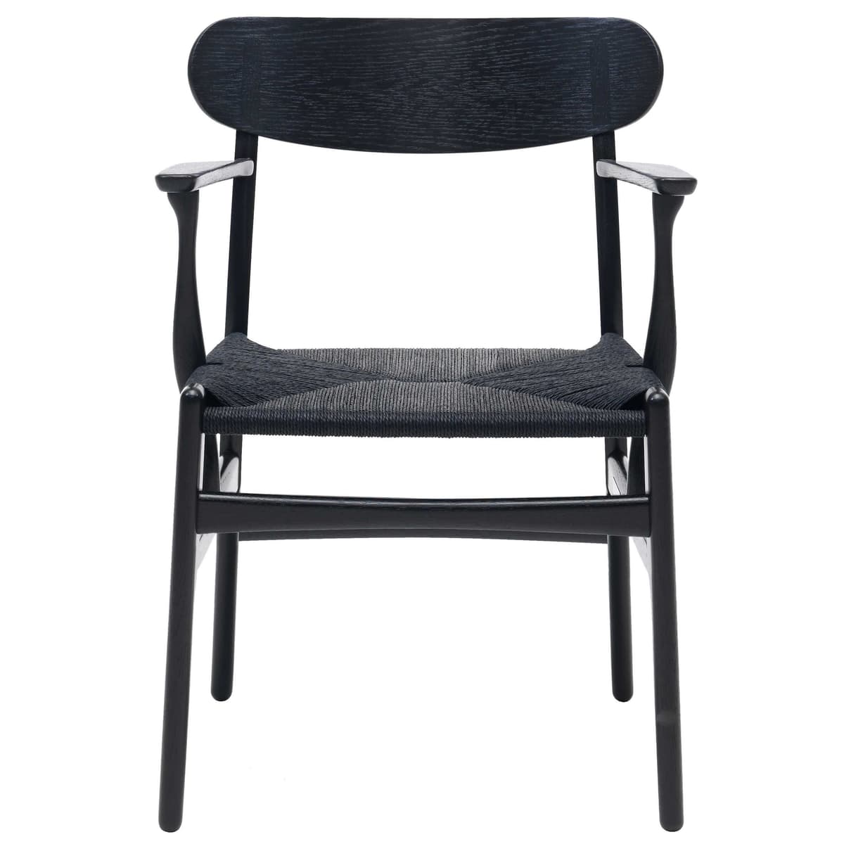 Carl Hansen&Son CH26 Stoel Zwart Eiken