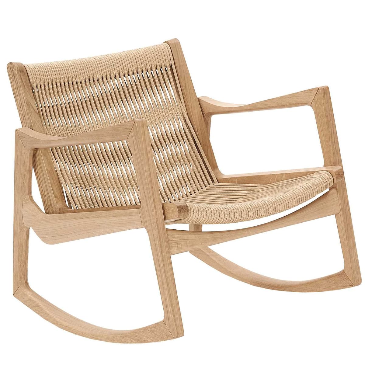 ClassiCon Euvira Schommelstoel Eiken Onderstel Koord Zitting