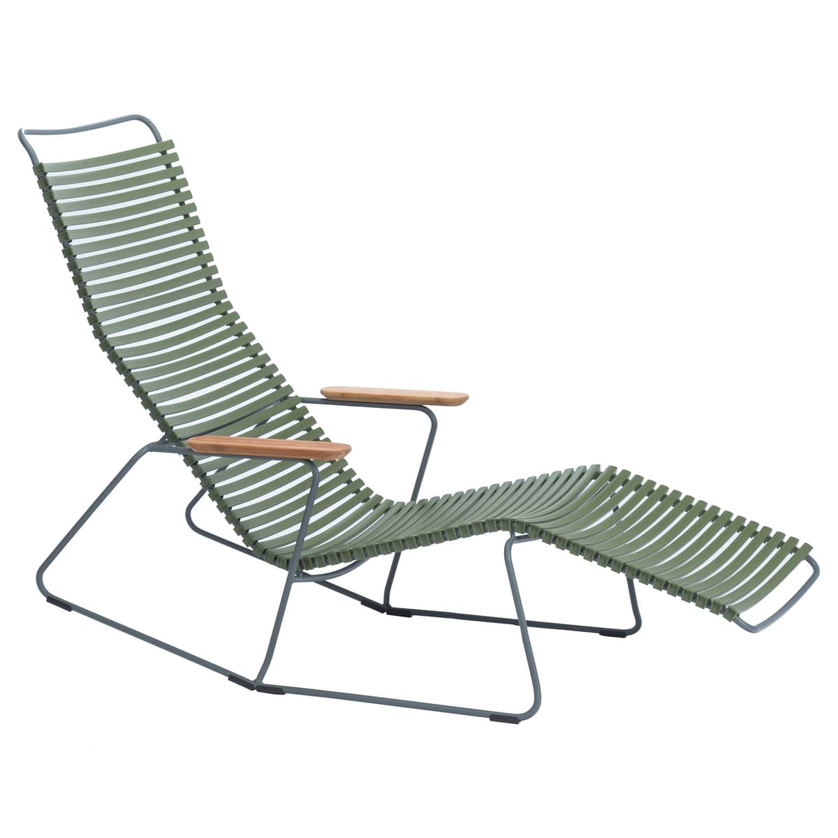 Houe Click Sunrocker Ligstoel Olive Green