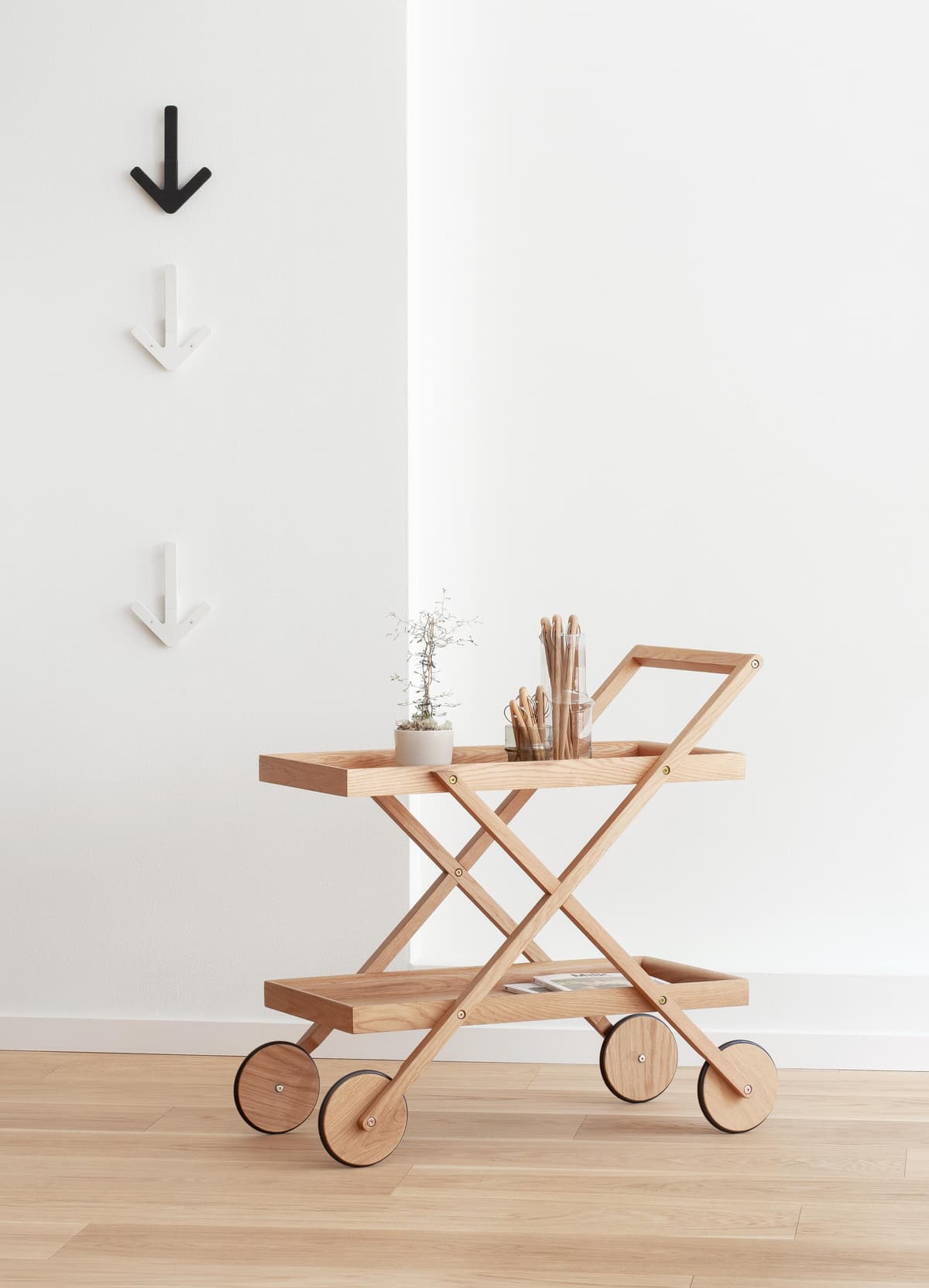 Design House Stockholm Exit Trolley Zwart thumbnail 3