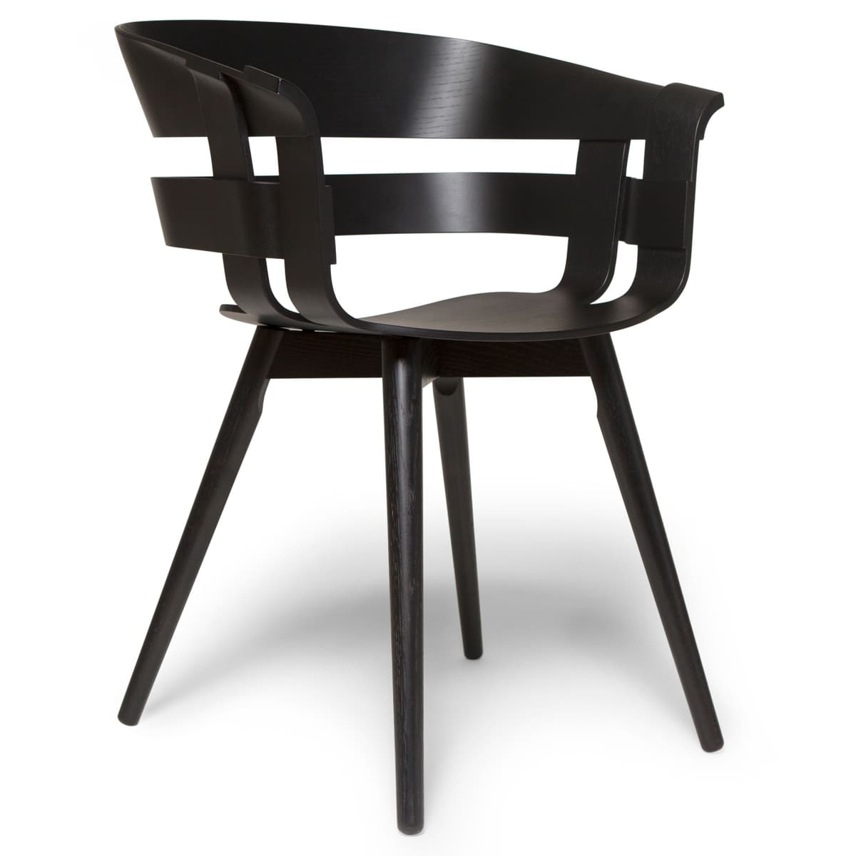 Design House Stockholm Wick Wood Stoel Zwart