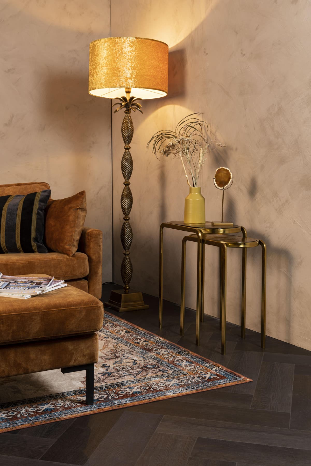 Dutchbone Bandhu Bijzettafel Set Van 2 thumbnail 2