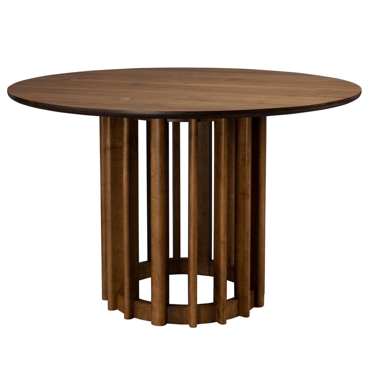 Dutchbone Barlet EettafelØ120 Walnoot