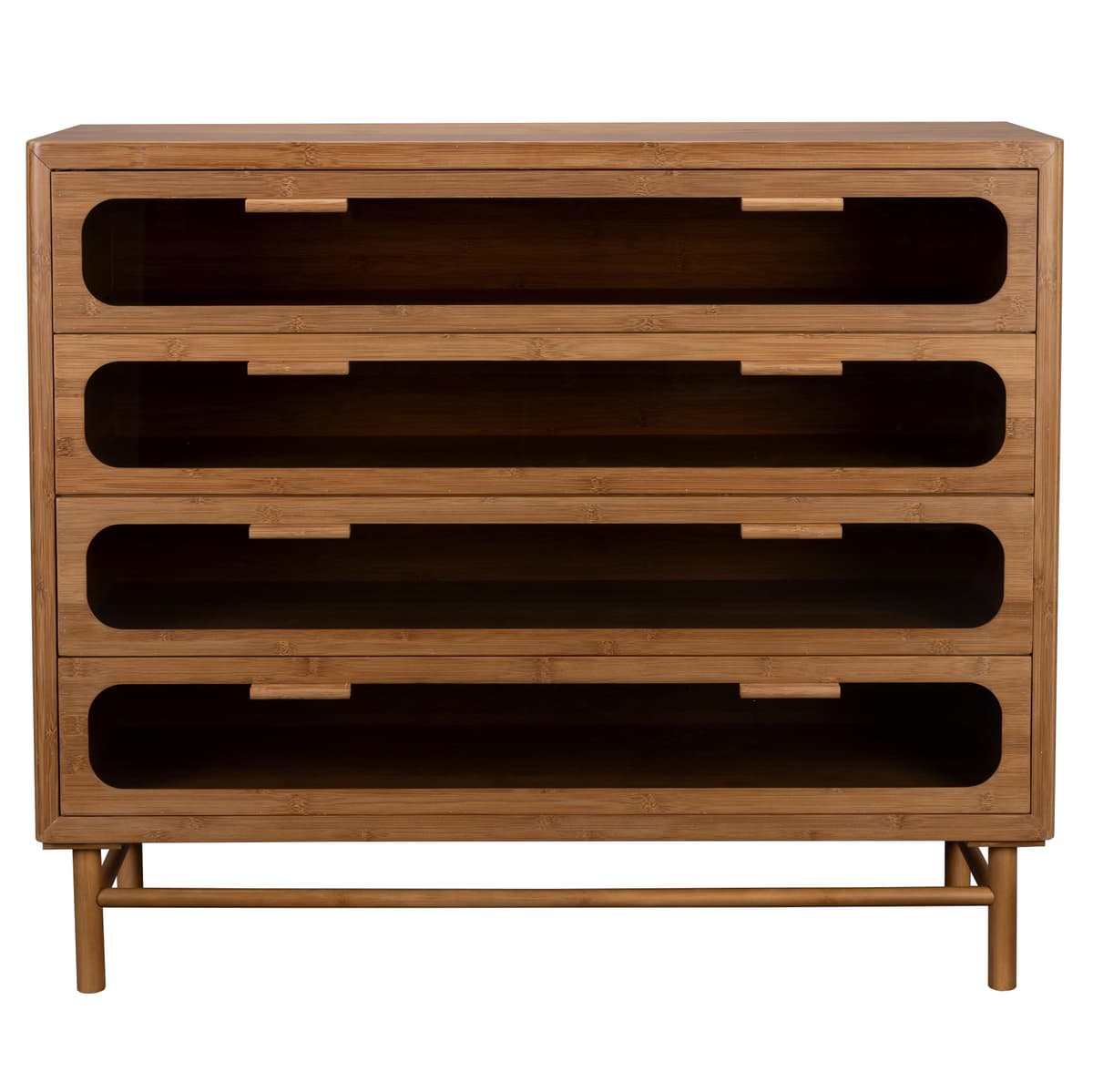 Dutchbone Caroun Ladekast Laag Bamboe