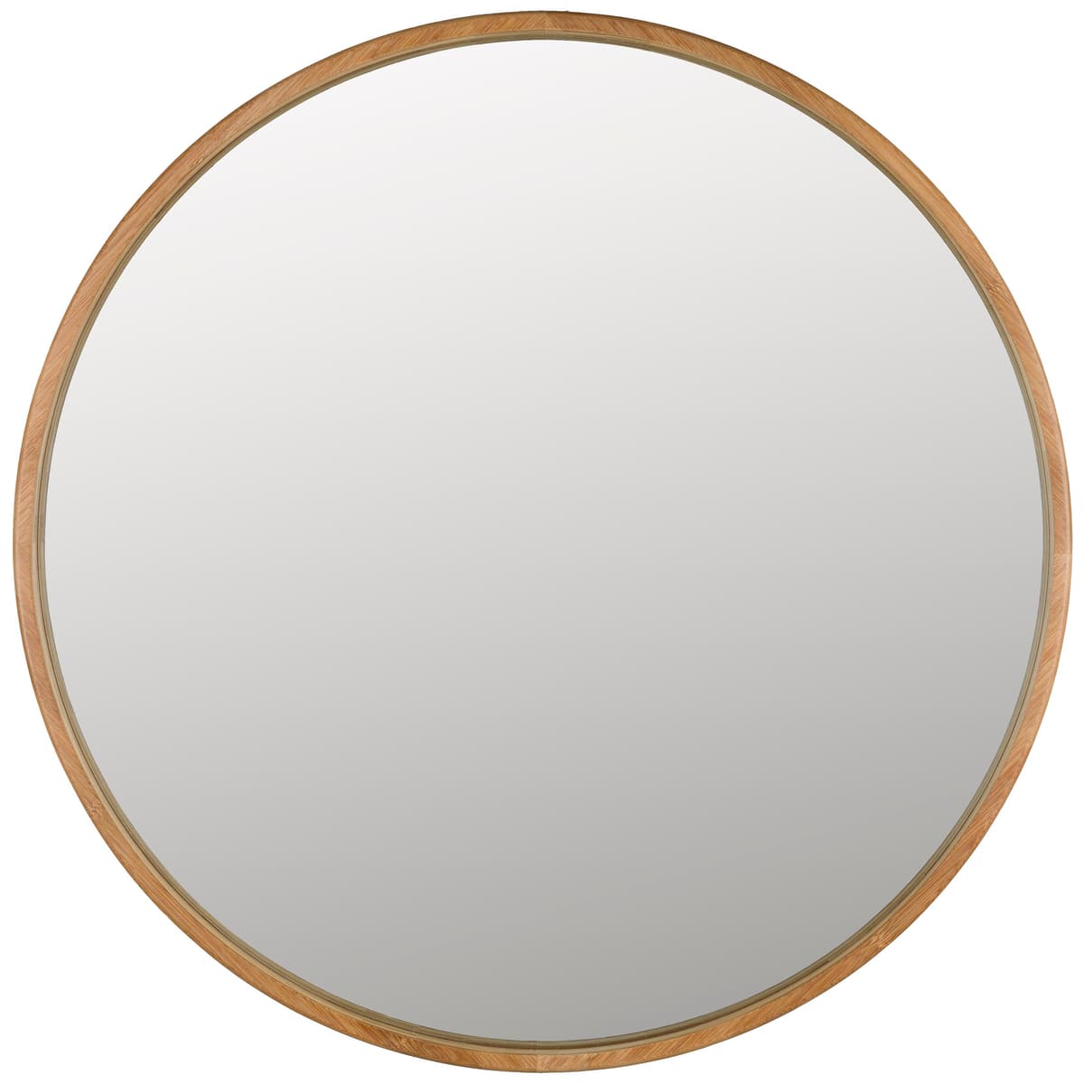 Dutchbone Caroun SpiegelØ80 Bamboe