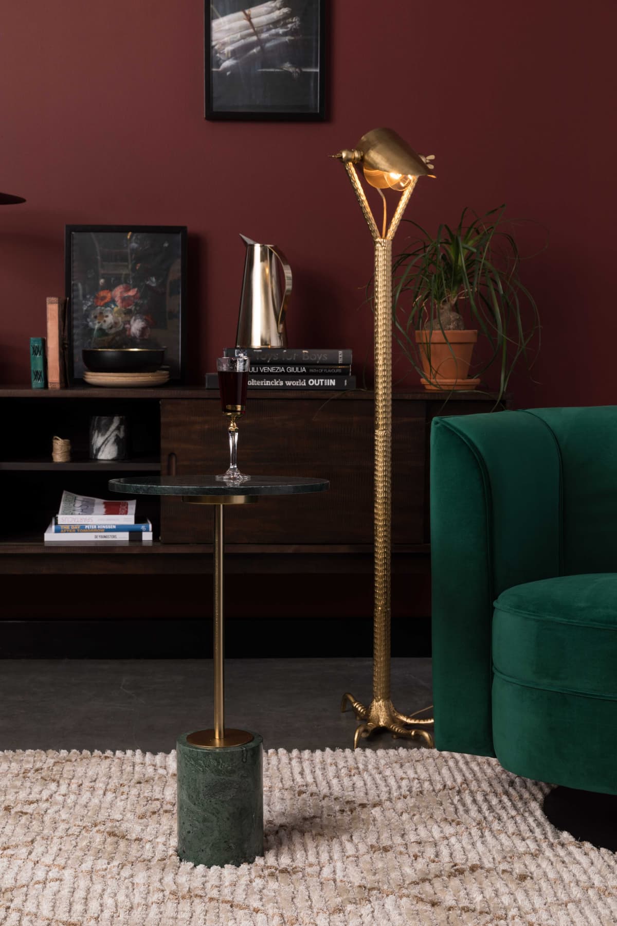 Dutchbone Gunnar Bijzettafel Wit thumbnail 3