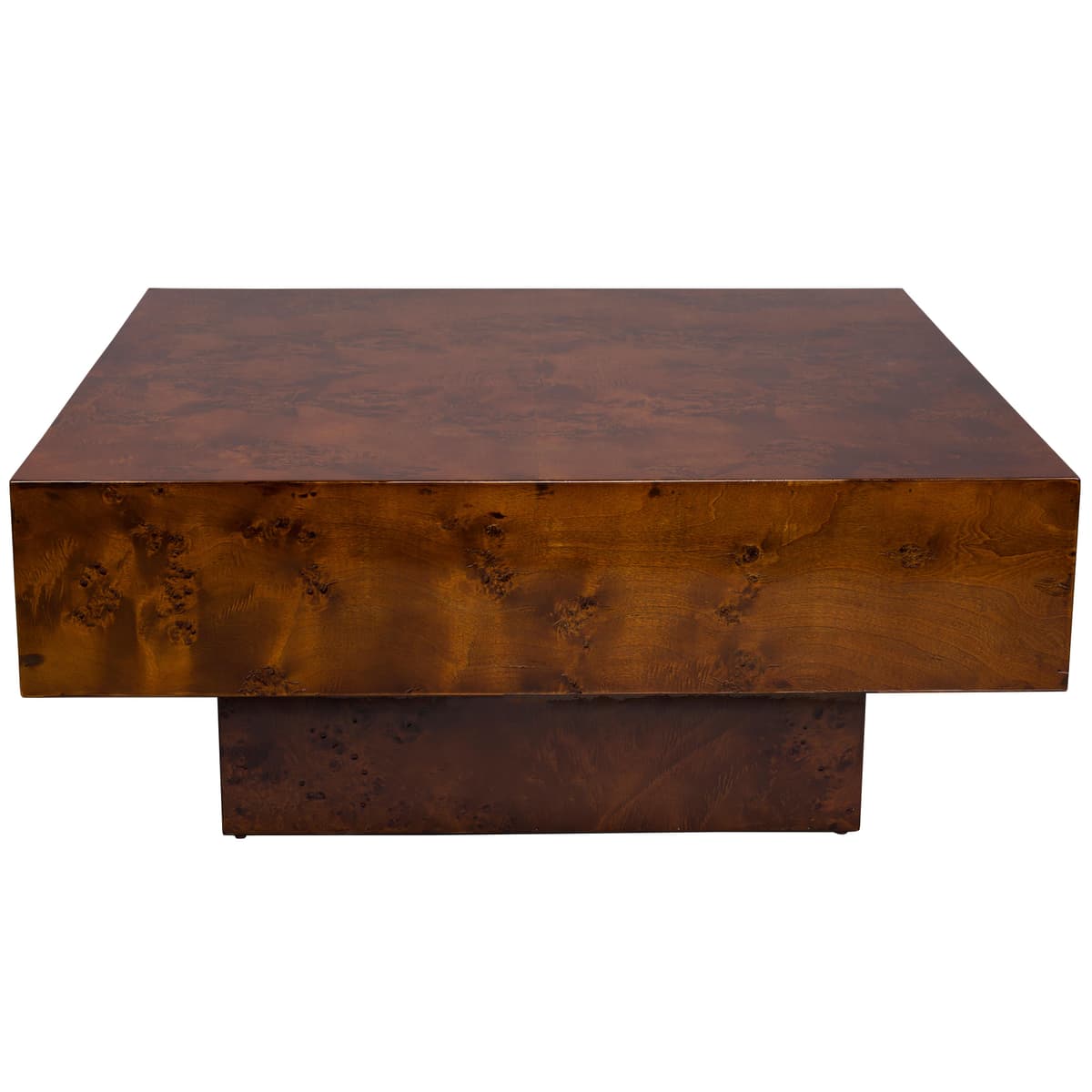 Dutchbone Quinn Salontafel 90x90 Walnoot