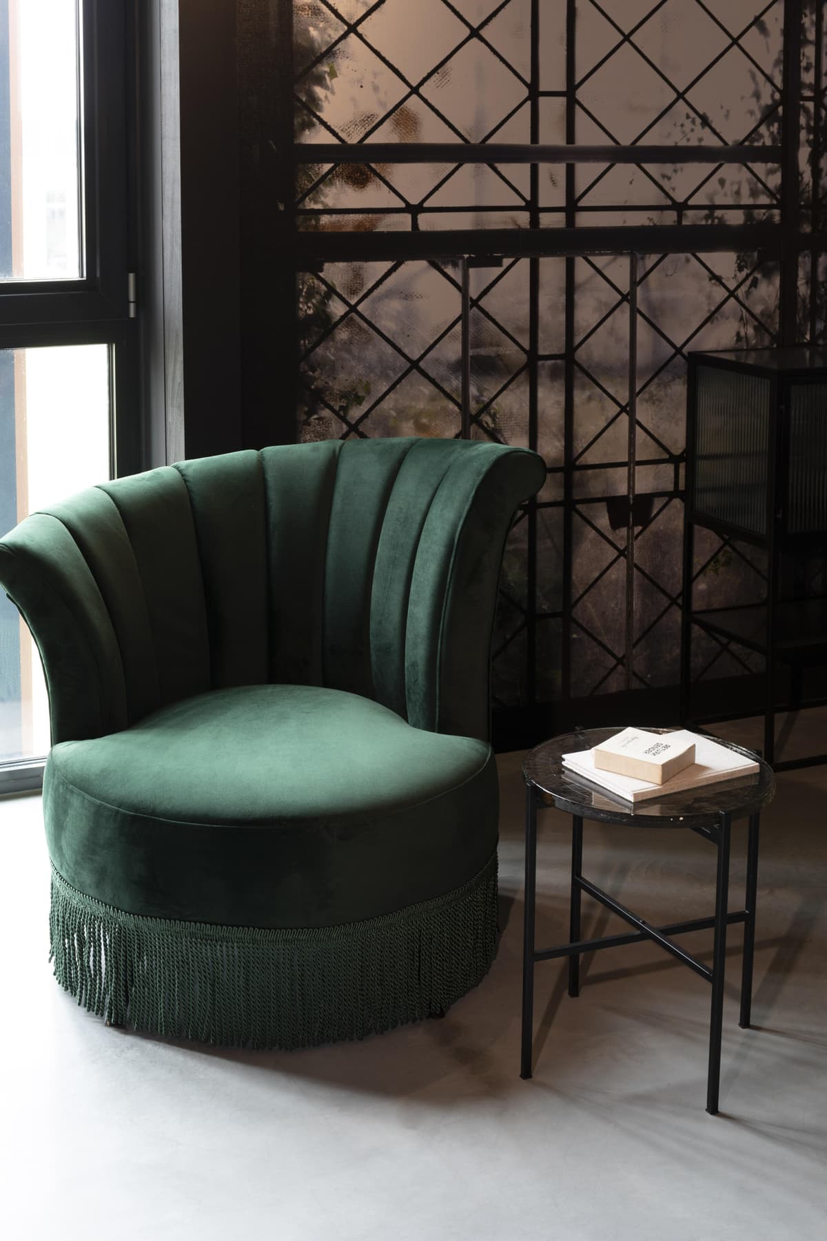 Dutchbone Vidrio Bijzettafel Zwart thumbnail 2