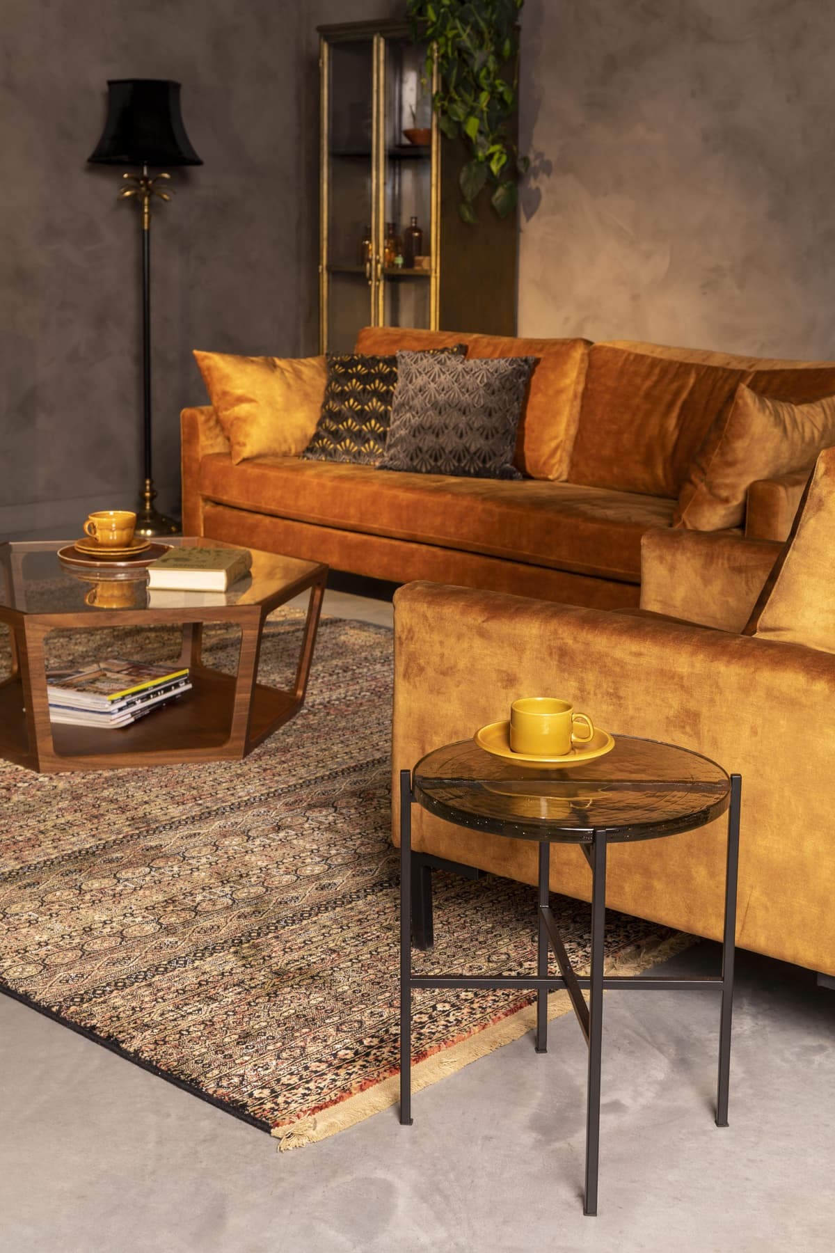 Dutchbone Vidrio Bijzettafel Zwart thumbnail 4