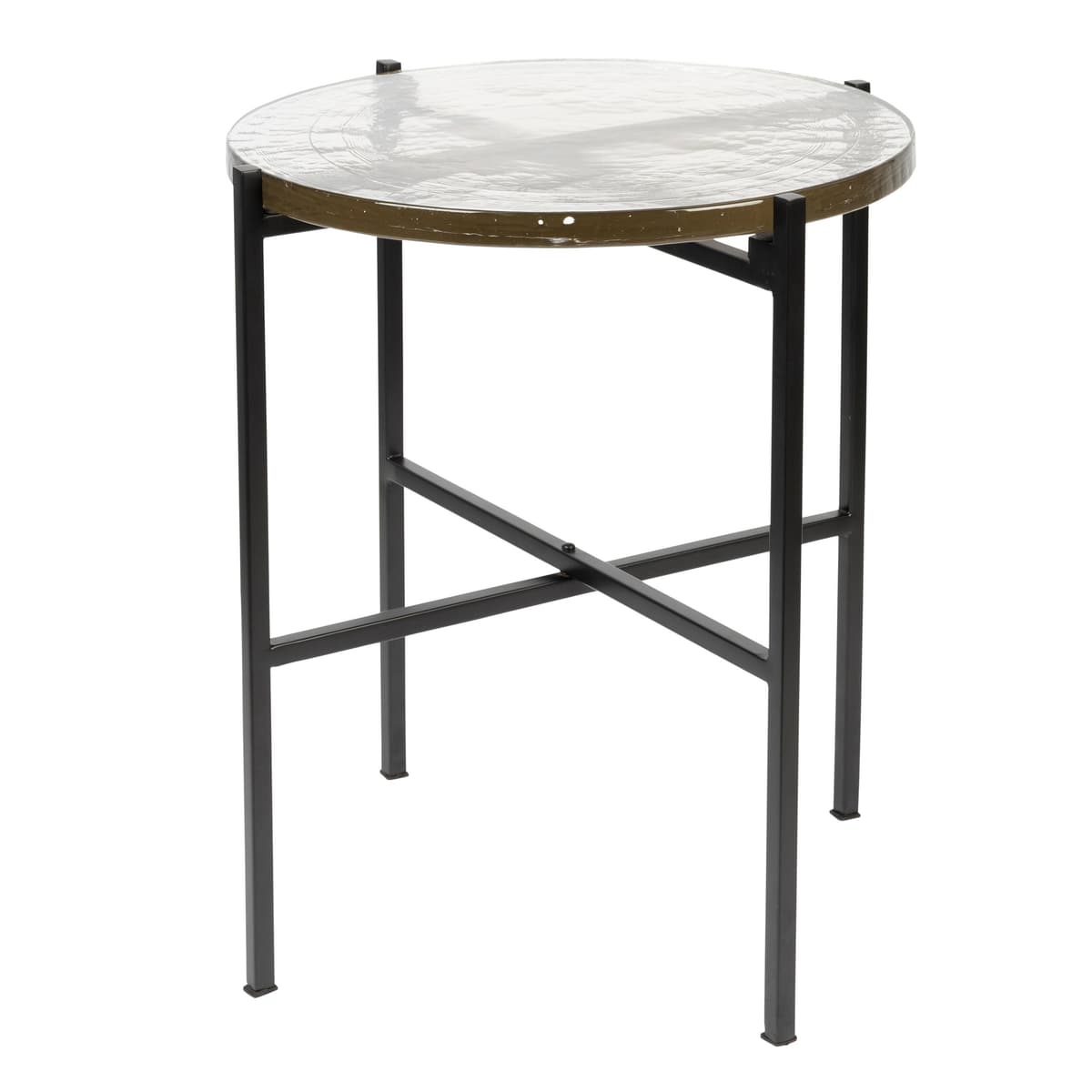Dutchbone Vidrio Bijzettafel Zwart