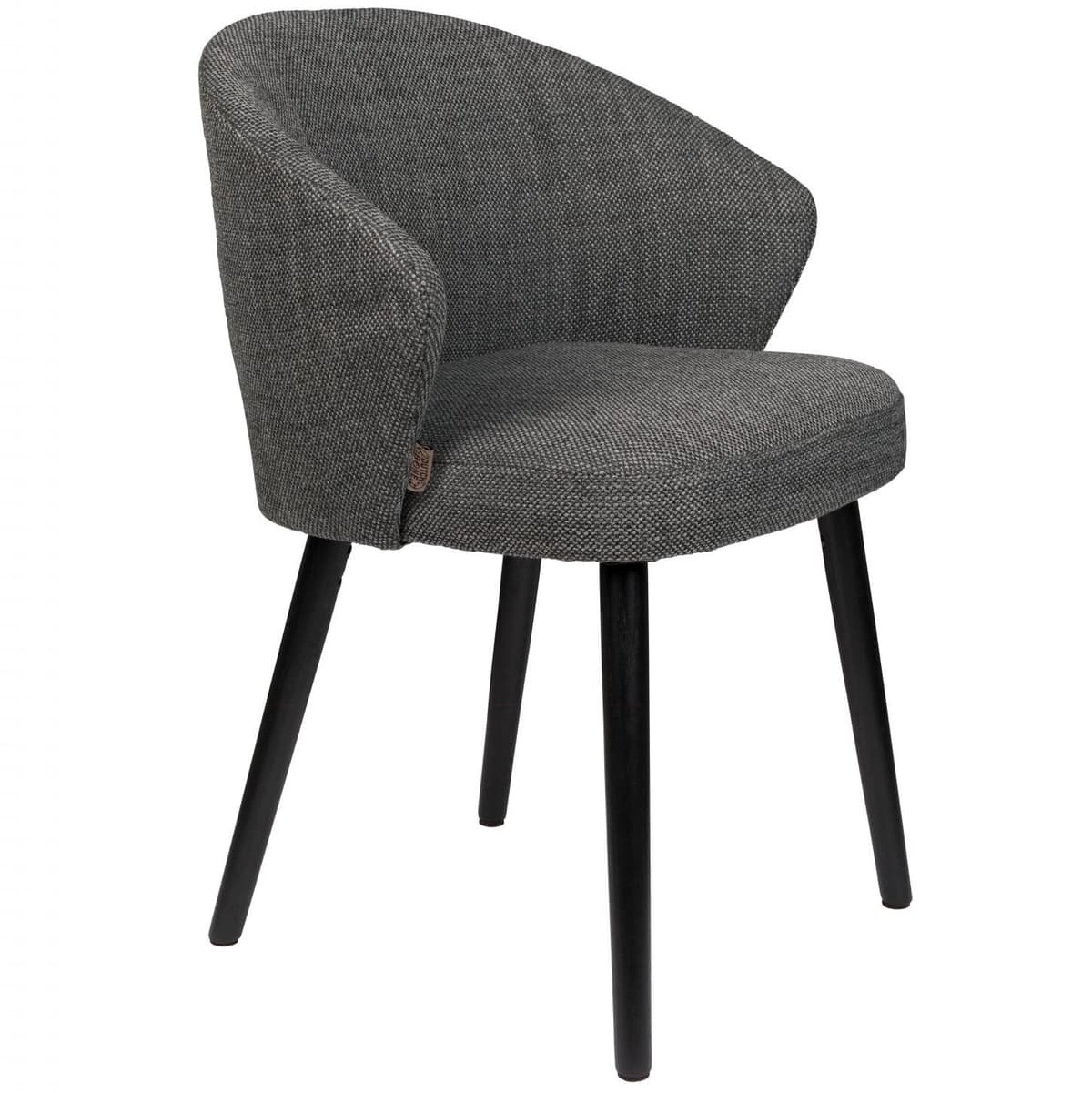 Dutchbone Waldo Eetkamerstoel Antraciet