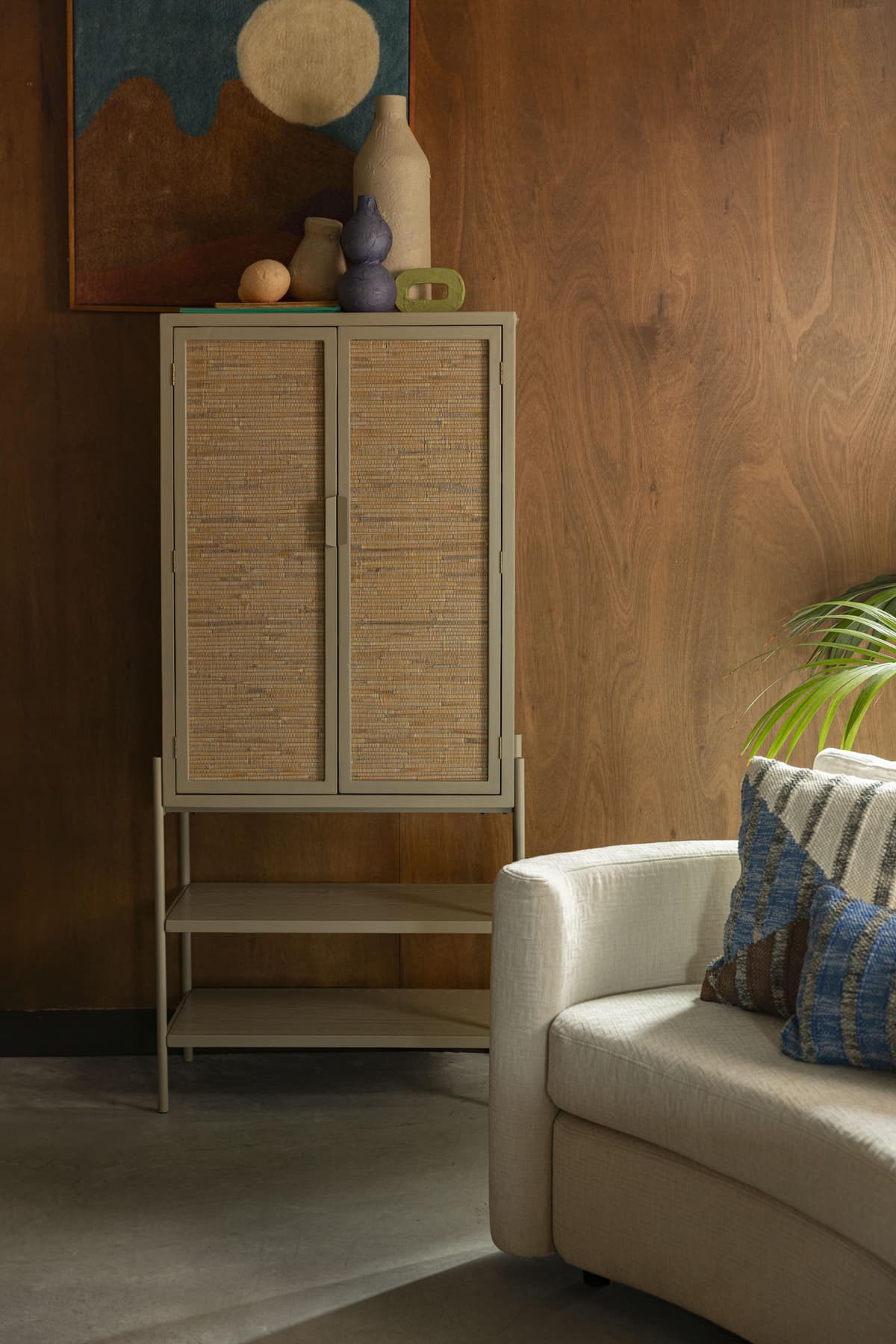 Dutchbone Yasu Opbergkast Zwart thumbnail 2