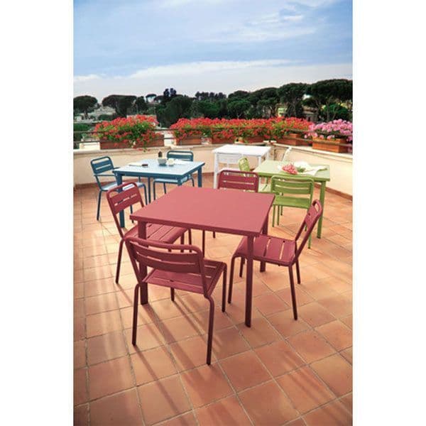 Emu Star Tuintafel Vierkant Dark Green 90x90 thumbnail 2