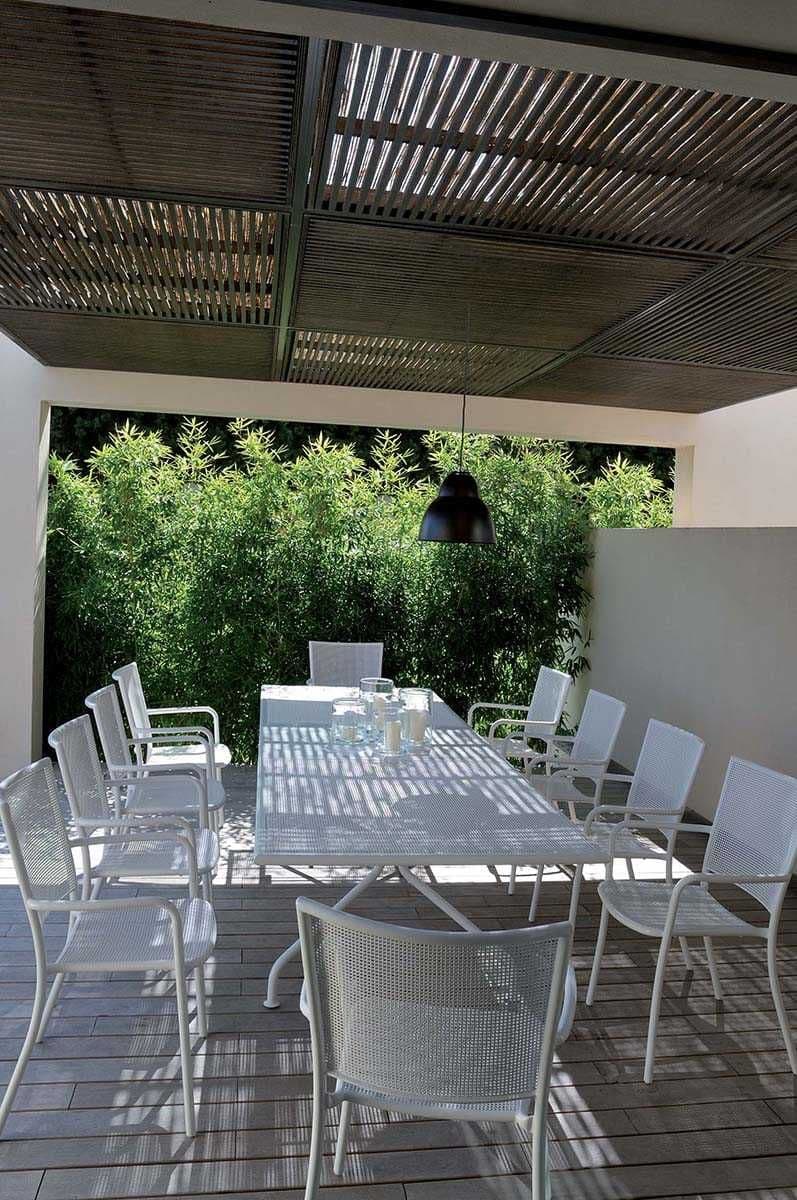 Emu Athena Tuintafel 160x90 Matt Wit thumbnail 3