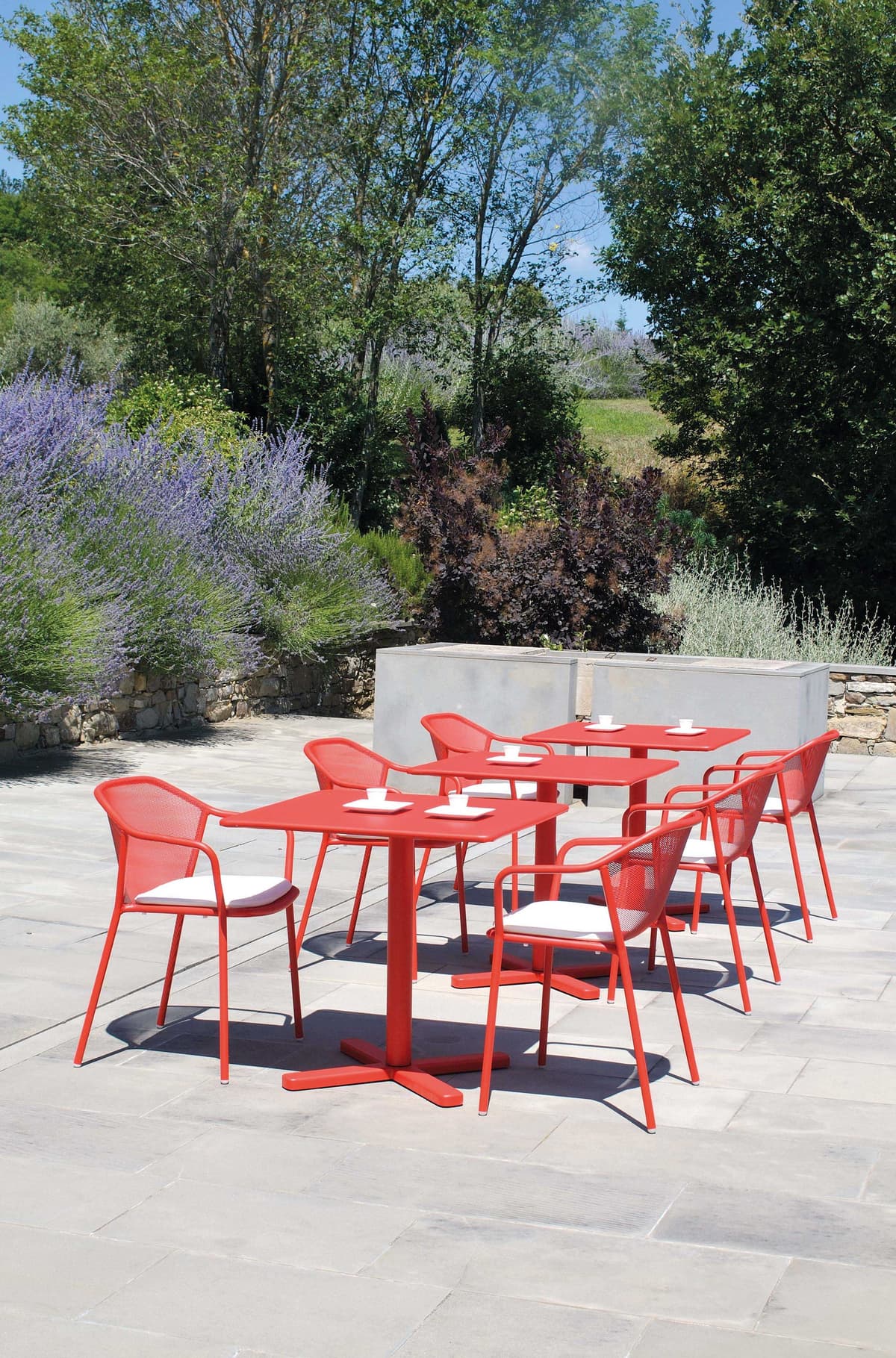 Emu Darwin Tuintafel 80x80 Indian Brown thumbnail 2