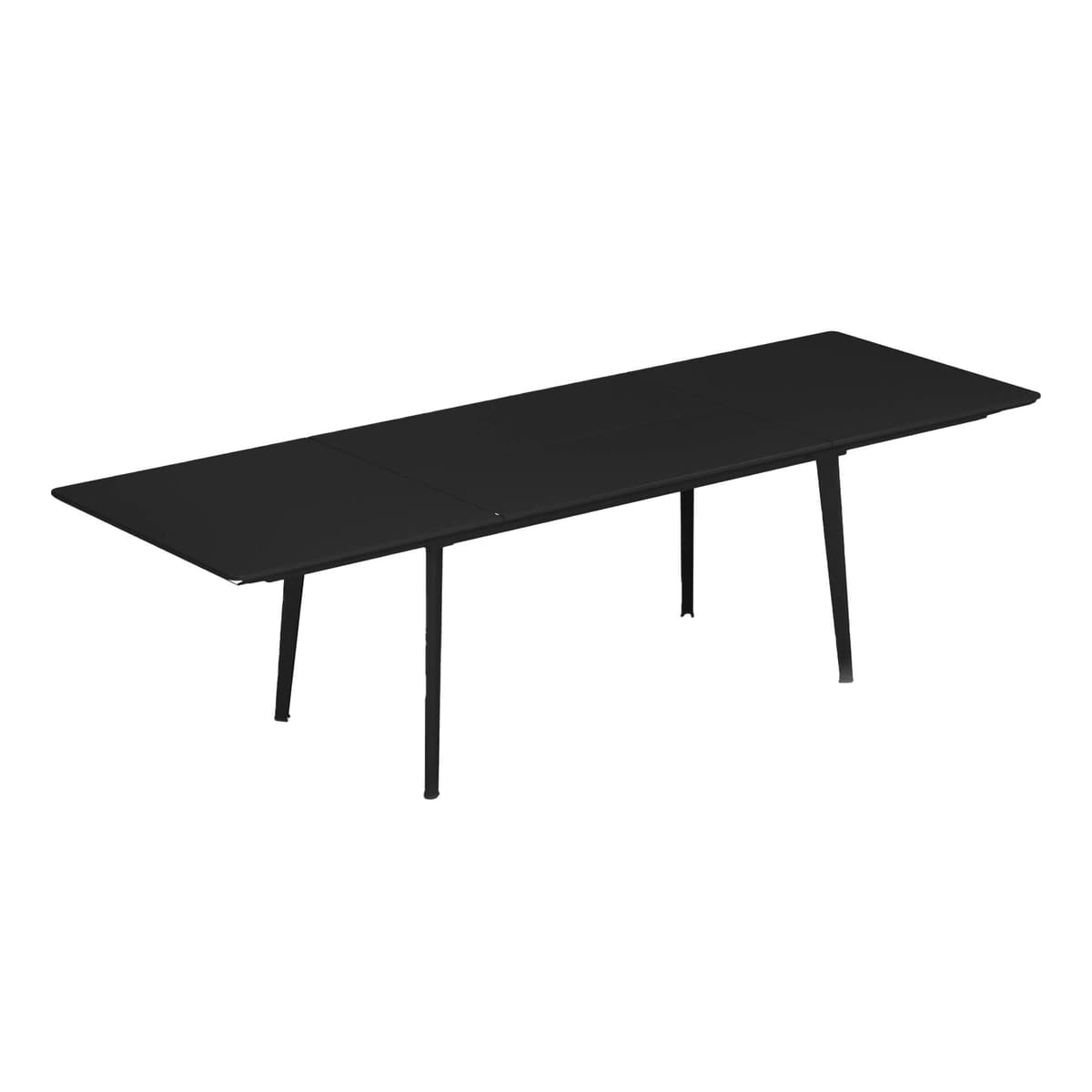 Emu Plus4 Uitschuifbare Tuintafel 90x160/270 Zwart