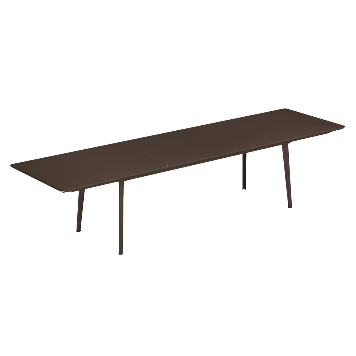 Emu Plus4 Uitschuifbare Tuintafel 90x220/330 Indian Brown