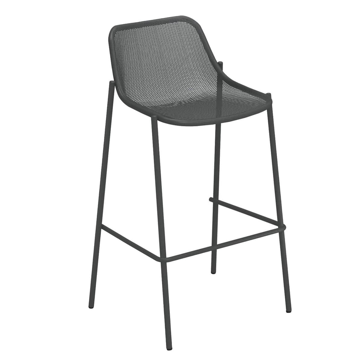 Emu Round Barkruk Antic Iron