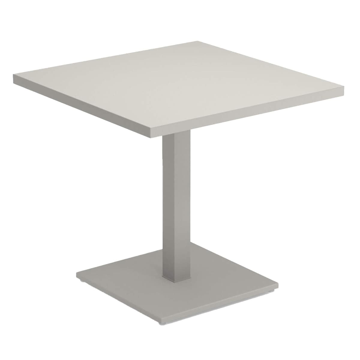 Emu Round Tuintafel Vierkant 80x80 Cement