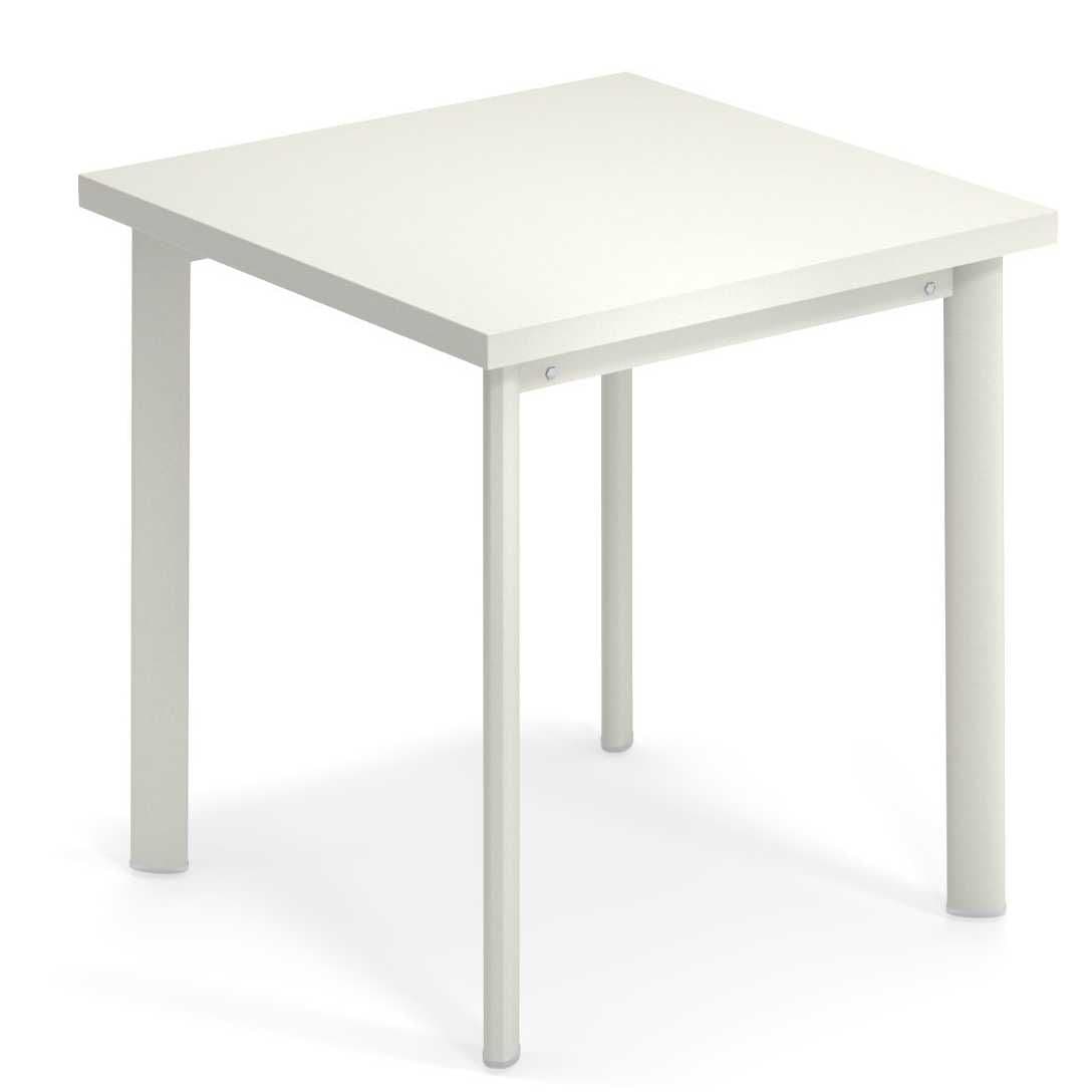 Emu Star Square Tafel Matt White 70x70