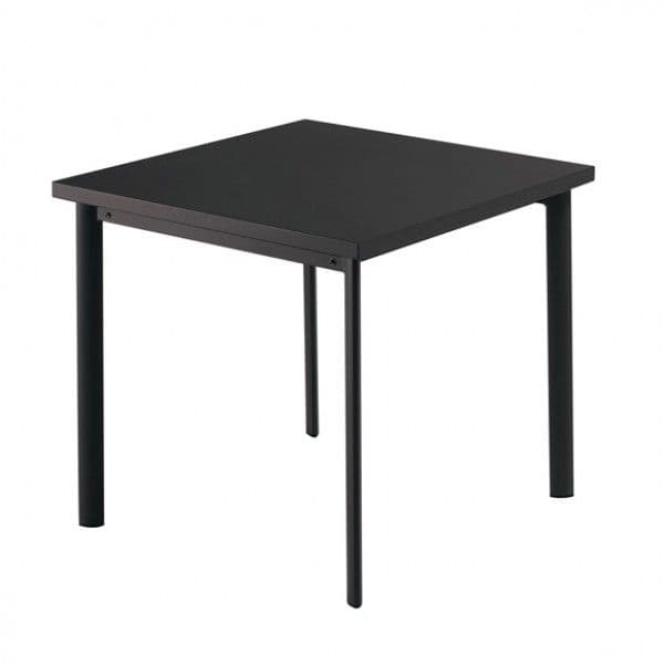 Emu Star Tuintafel Vierkant Black 90x90