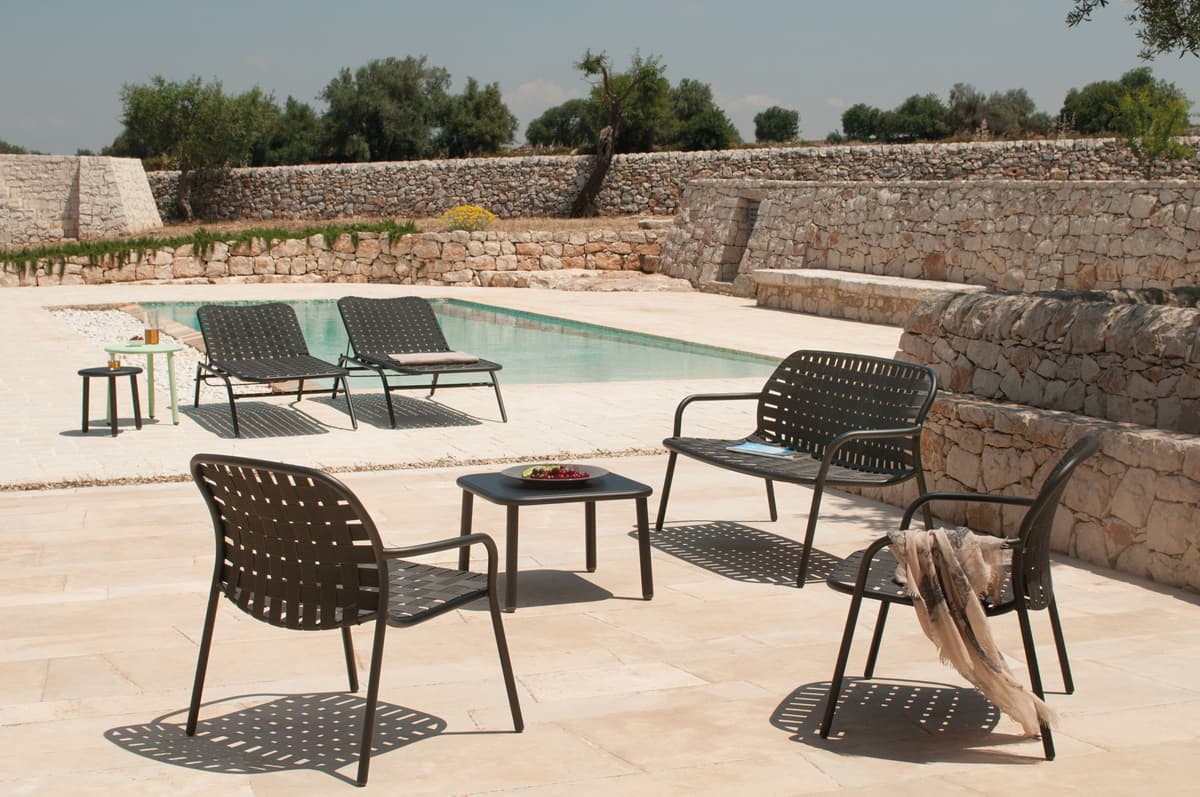 Emu Yard Sunbed Ligbed Black/grey thumbnail 3