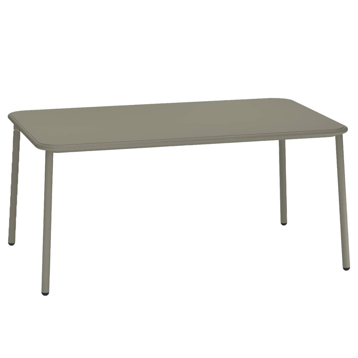 Emu Yard Table Aluminium Tuintafel 160x98 Grijs/Groen