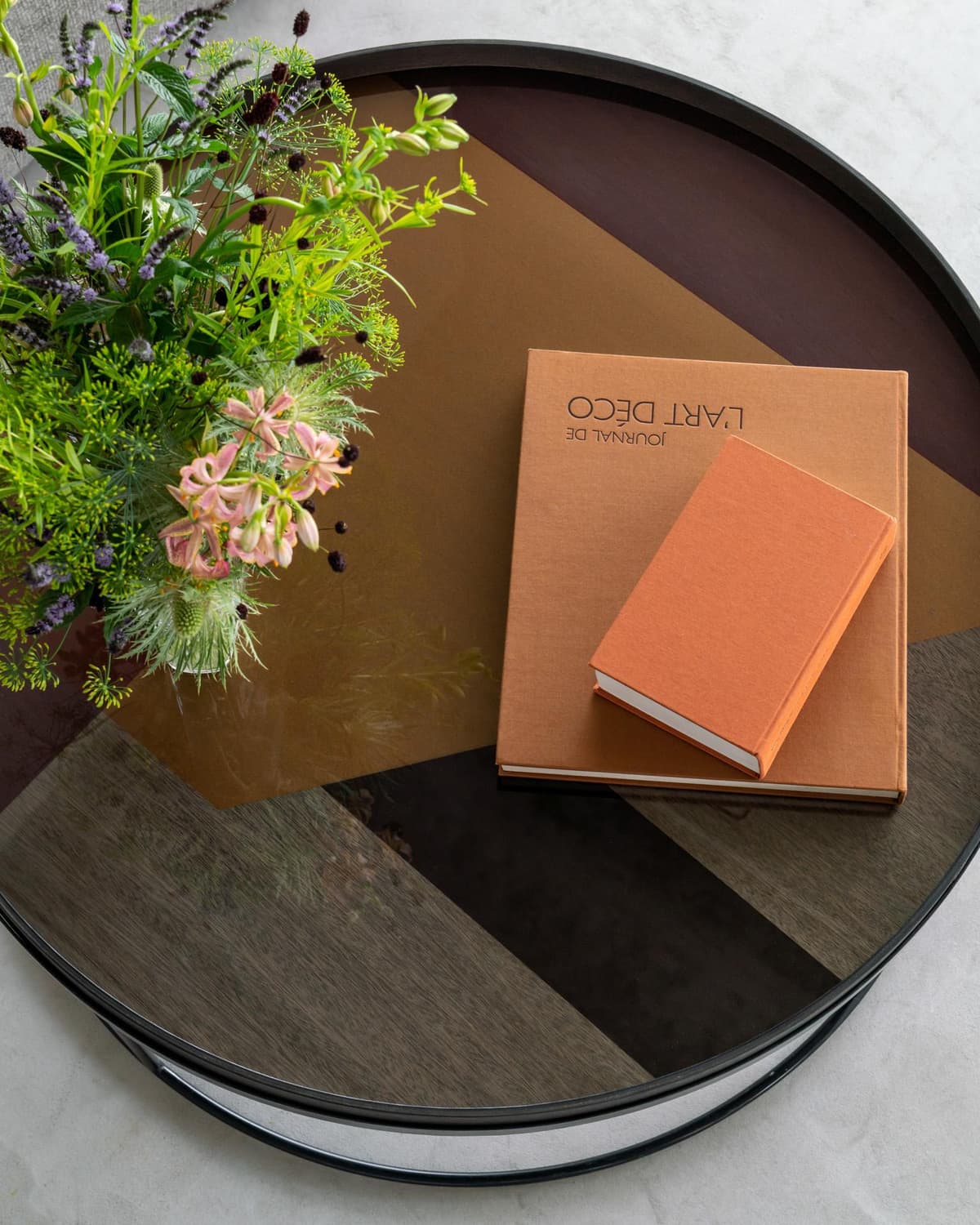 Ethnicraft Angle Dienblad BronzeØ92 thumbnail 3