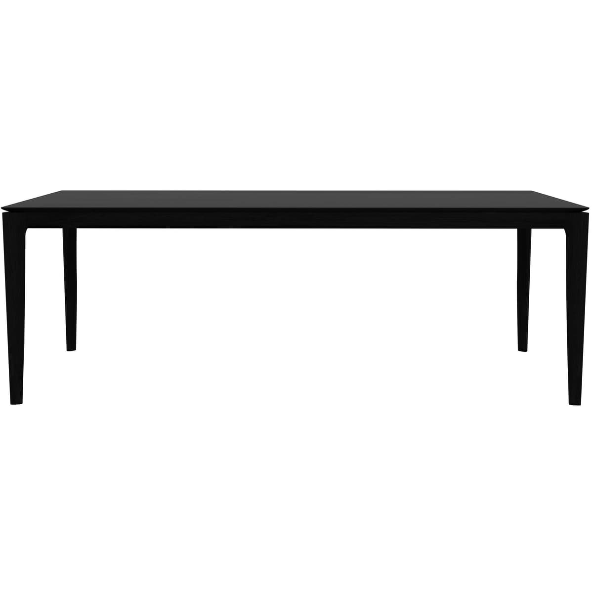 Ethnicraft Bok Eettafel 220x95 Zwart Eiken