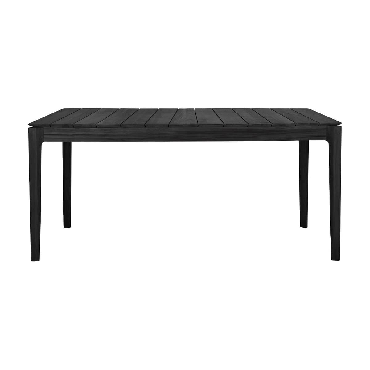 Ethnicraft Bok Tuintafel 162x80 Teak Zwart