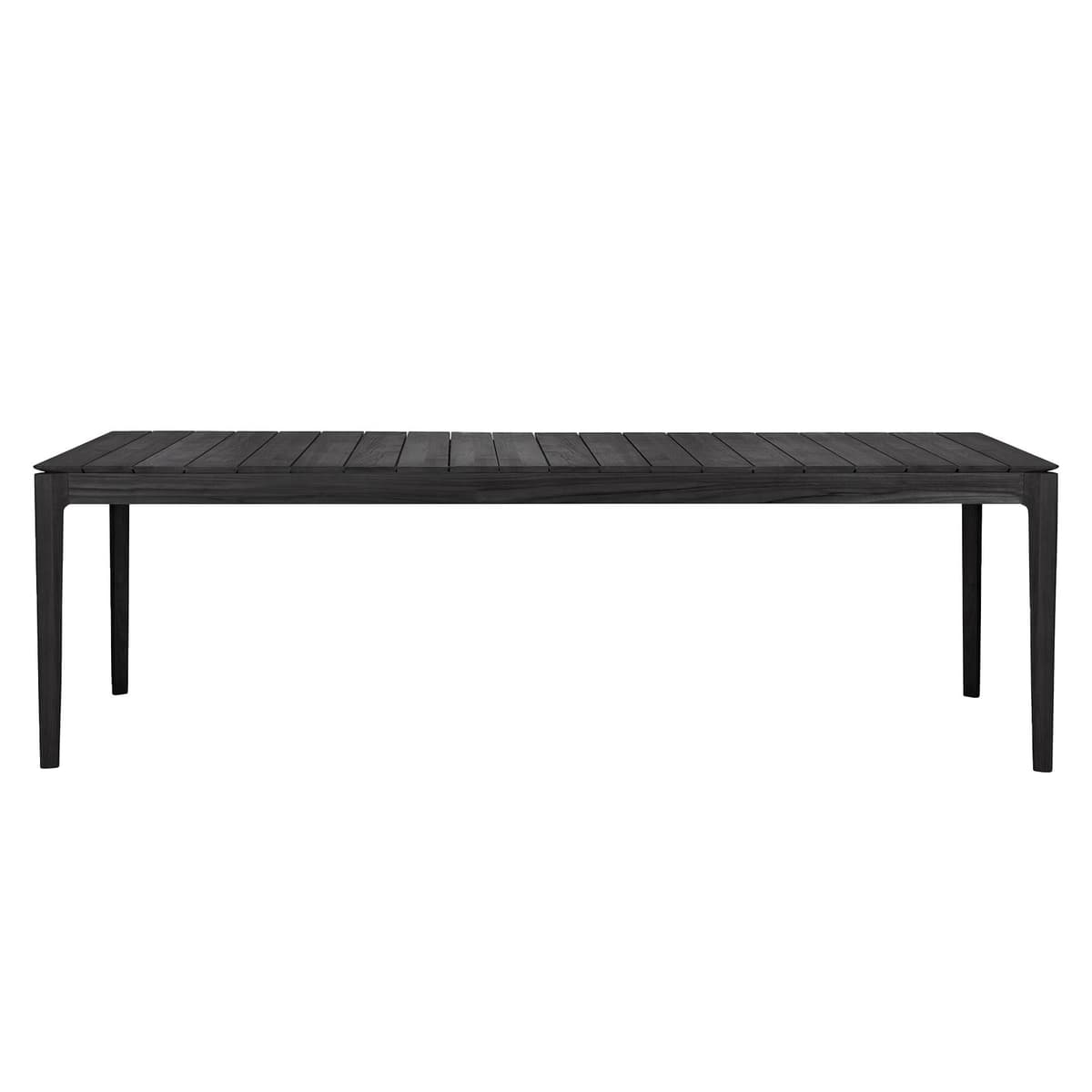 Ethnicraft Bok Tuintafel 250x100 Teak Zwart