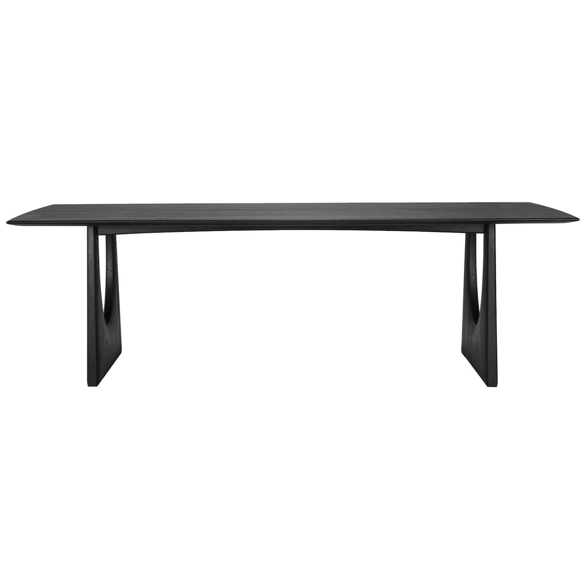 Ethnicraft Geometric Eettafel 250x100 Zwart Eiken