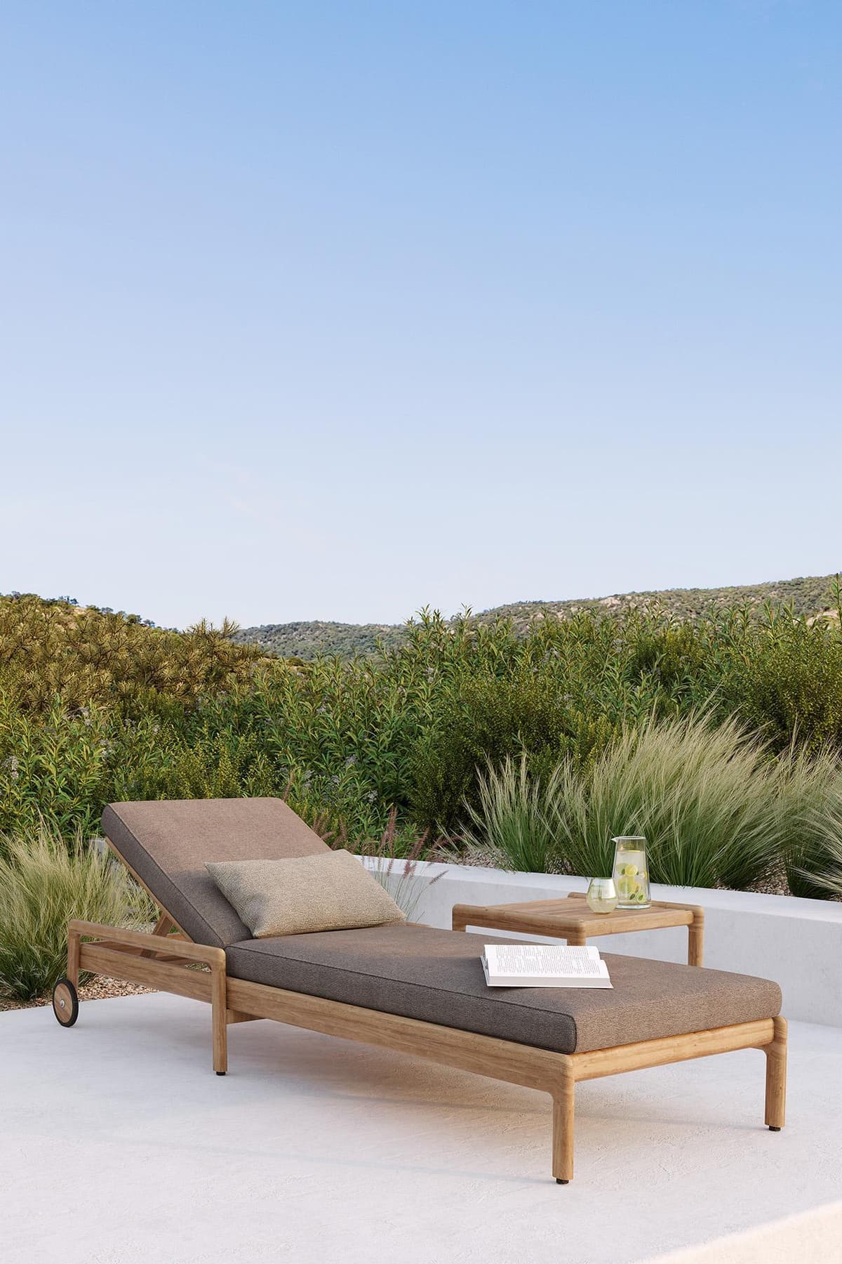 Ethnicraft Jack Outdoor Ligbed Teak Naturel thumbnail 4