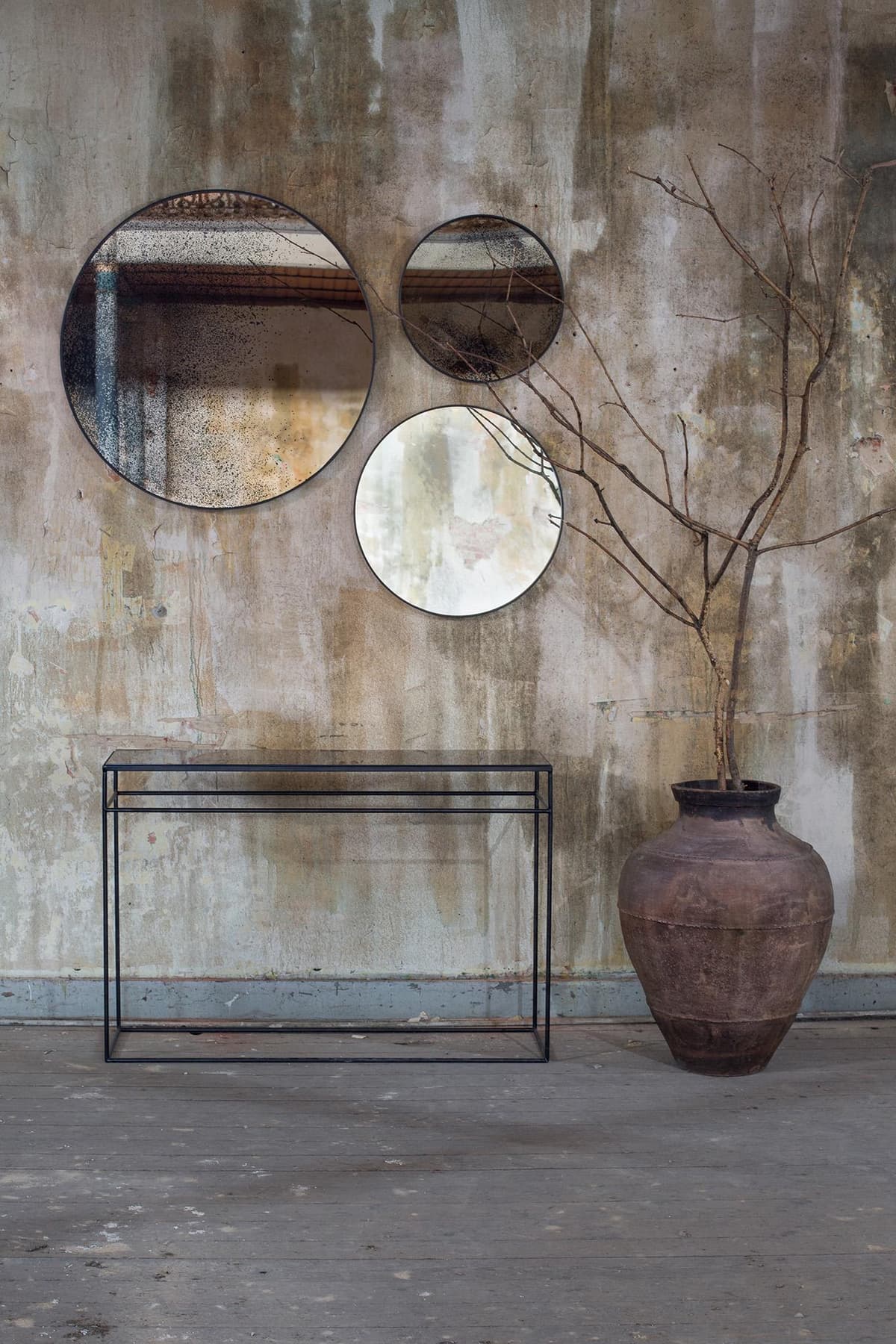 Ethnicraft Mirror Dienblad BronzeØ92 thumbnail 2