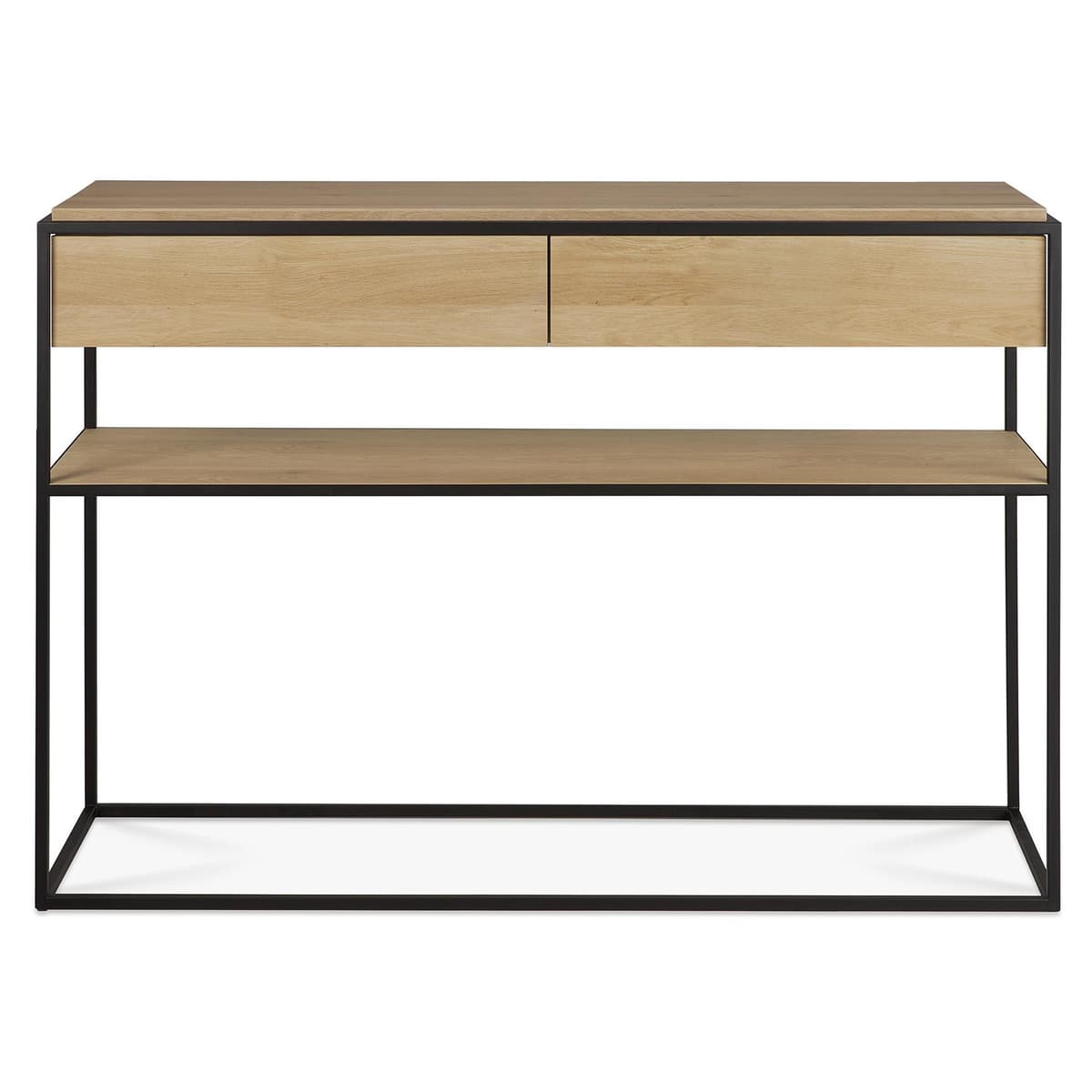 Ethnicraft Monolit Console 2 Lades Naturel Eiken