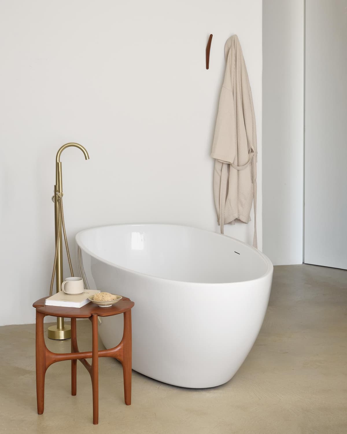 Ethnicraft PI BijzettafelØ47 Mahonie Donkerbruin thumbnail 2