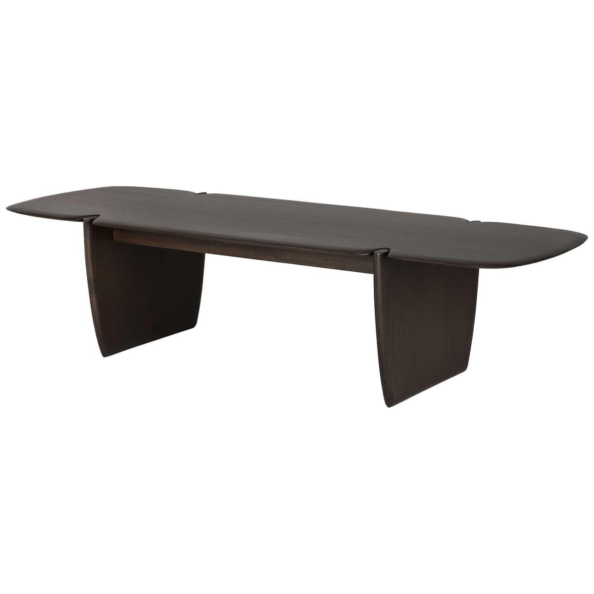 Ethnicraft PI Salontafel 155x58 Mahogany Dark Brown