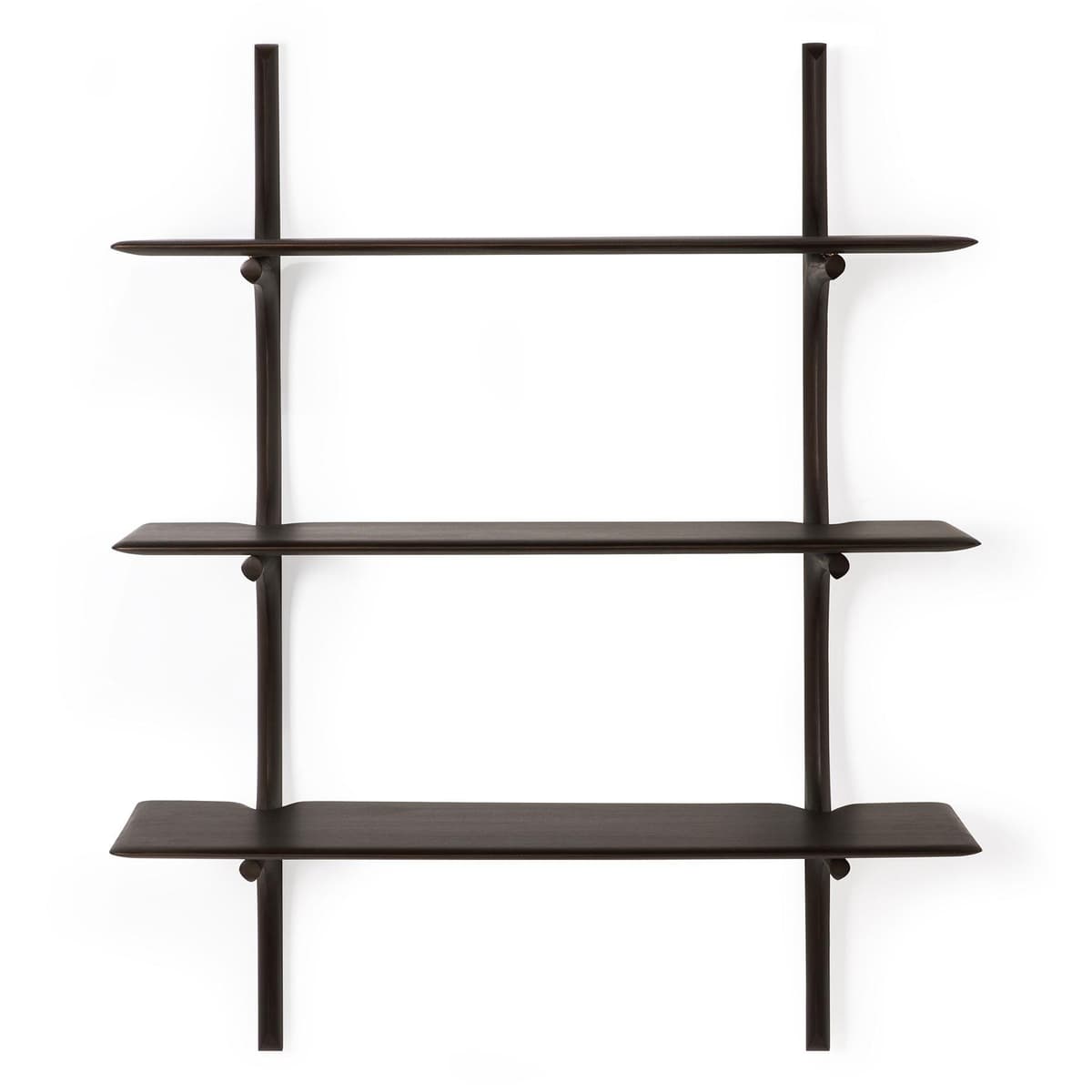 Ethnicraft PI Wandplank 3 Planken Mahonie Donker