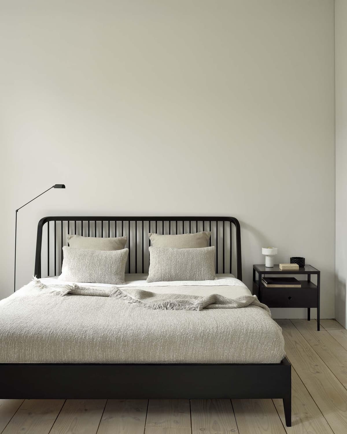 Ethnicraft Spindle Nachtkast Hergebruikt Teak thumbnail 2