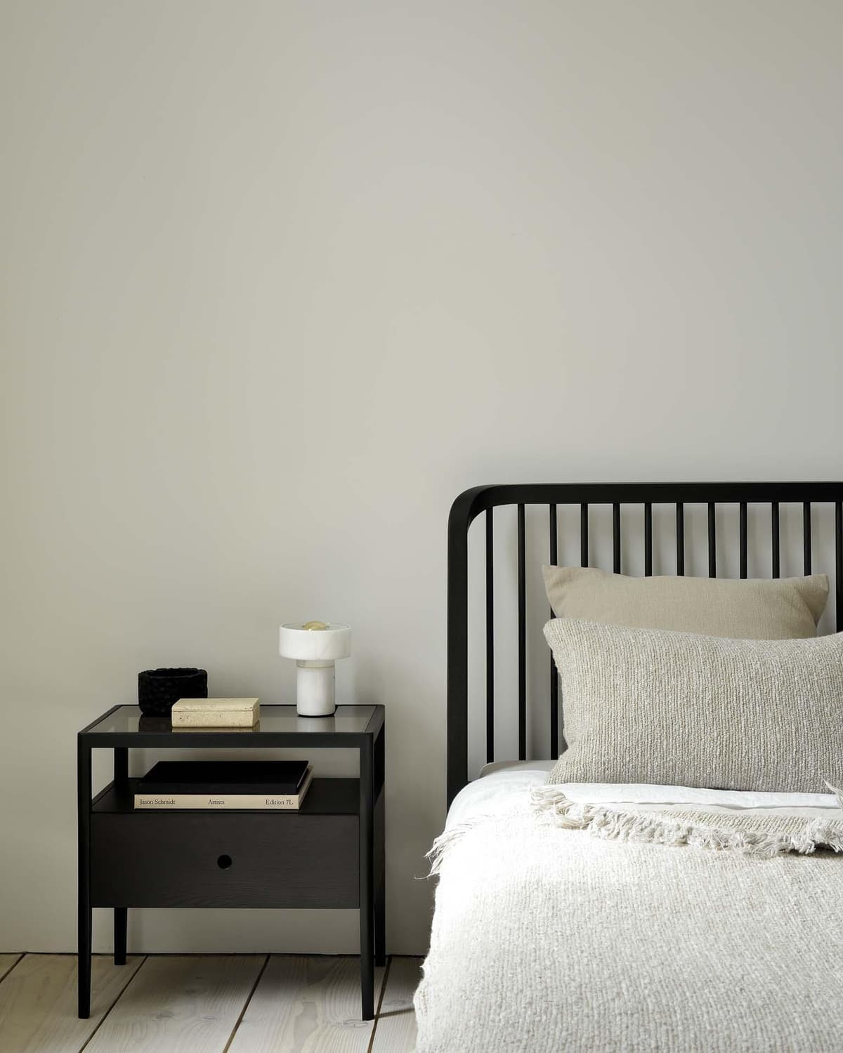 Ethnicraft Spindle Nachtkast Hergebruikt Teak thumbnail 3