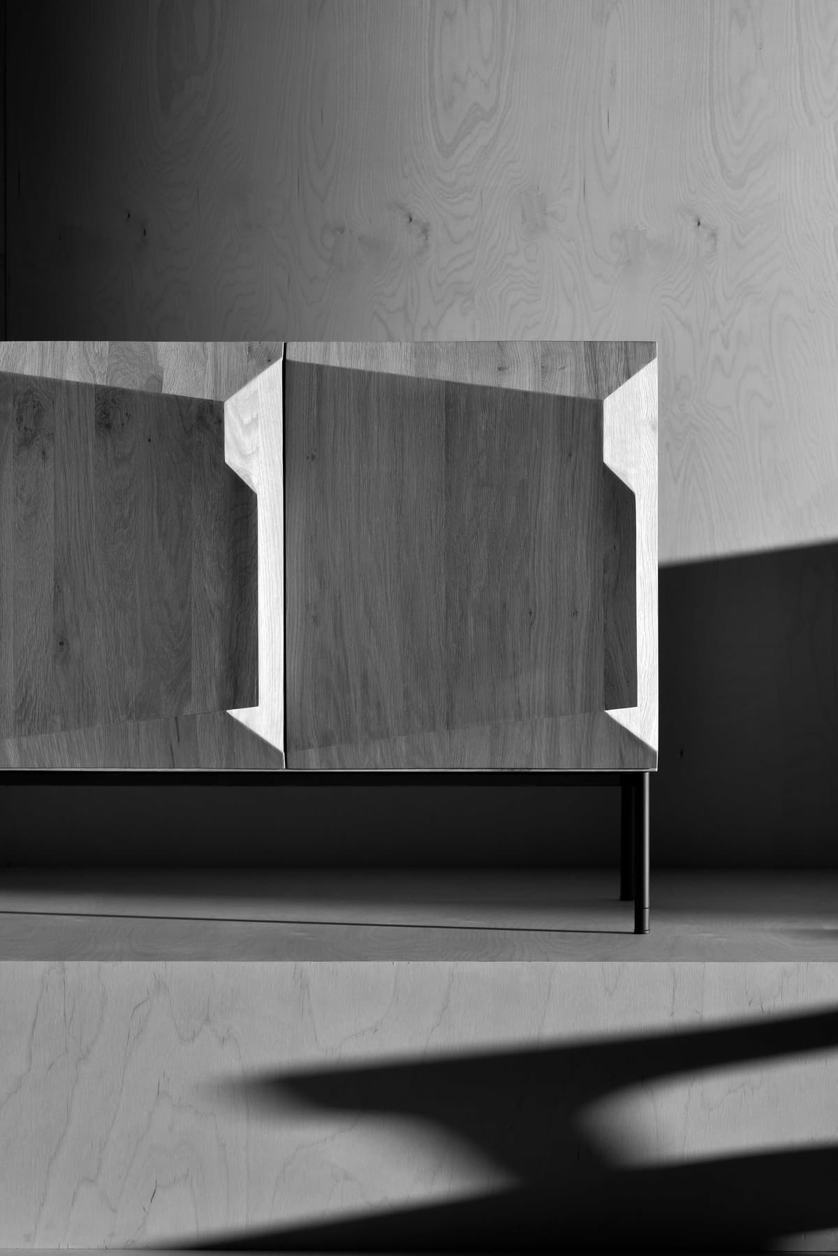 Ethnicraft Stairs Dressoir 200x46 Eiken Naturel thumbnail 3