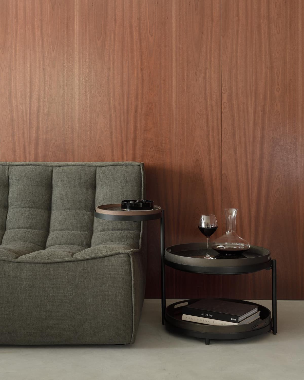 Ethnicraft Swivel Bijzettafel 54x49 thumbnail 2