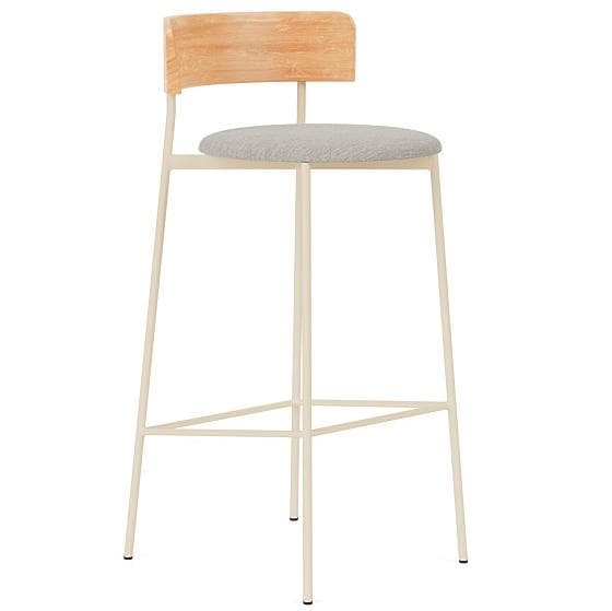 FÉST Friday Barkruk 75 Sand/natural Sydney Beige